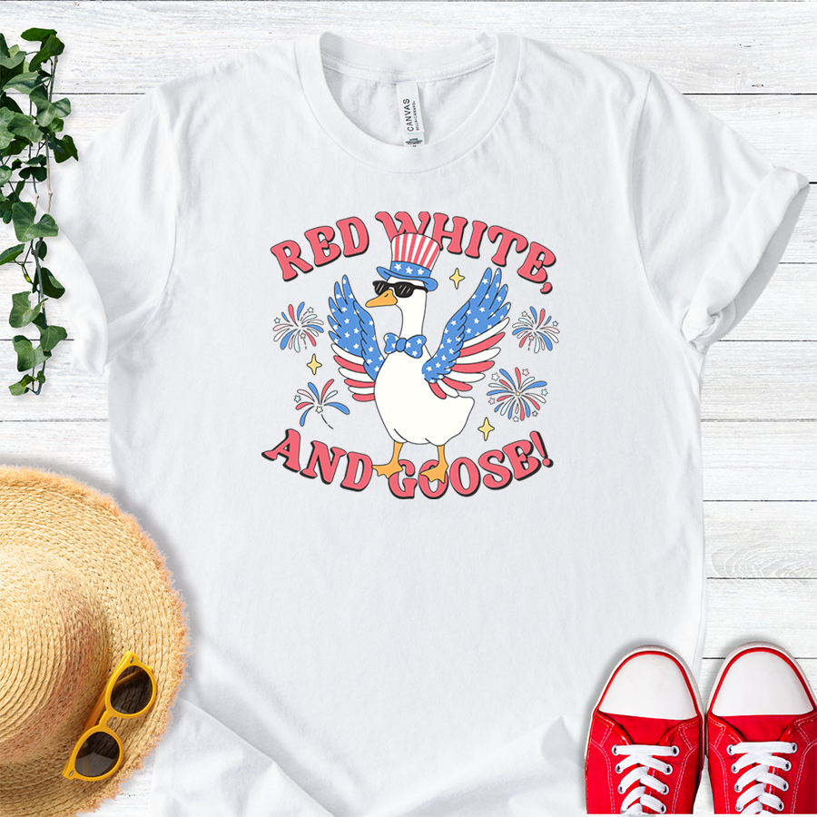 Red White Goose
