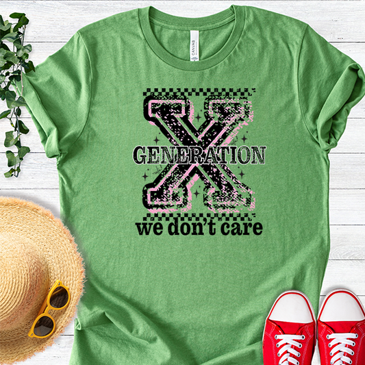 Gen X Don't Care