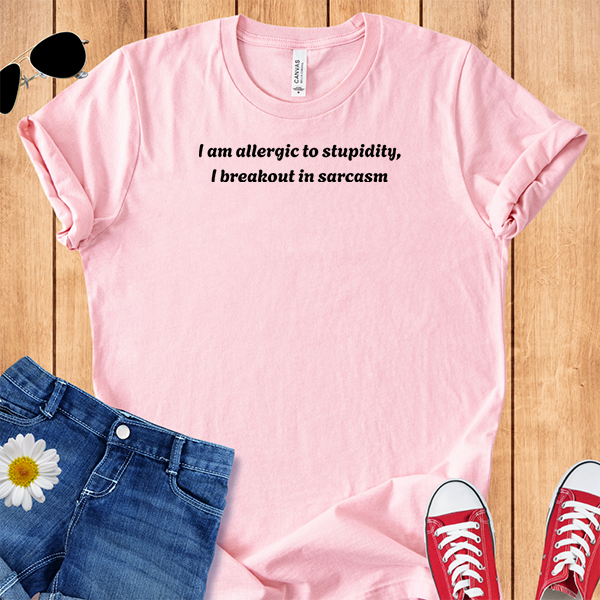 Allergic Breakout In Sarcasm
