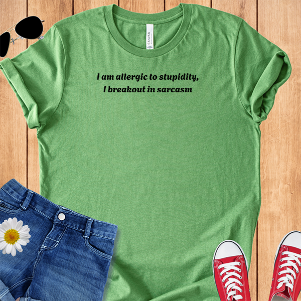 Allergic Breakout In Sarcasm