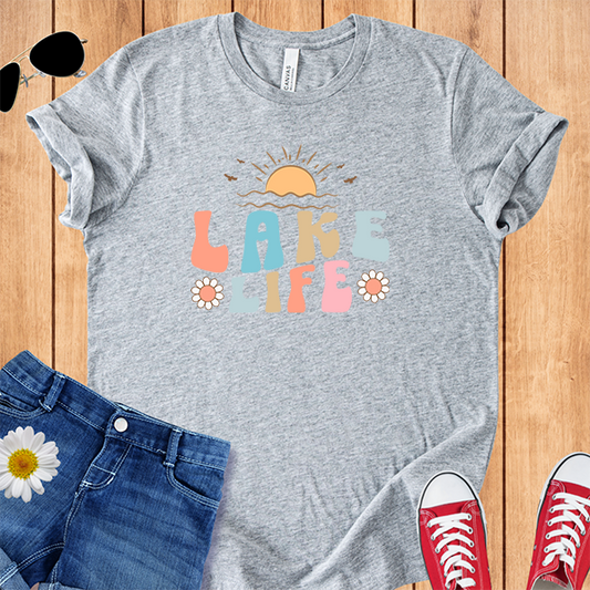 Pastel Colors Lake Life