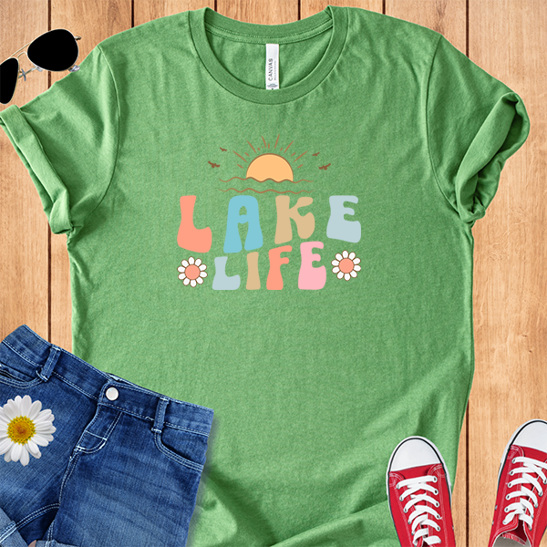 Pastel Colors Lake Life