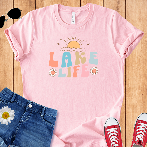 Pastel Colors Lake Life