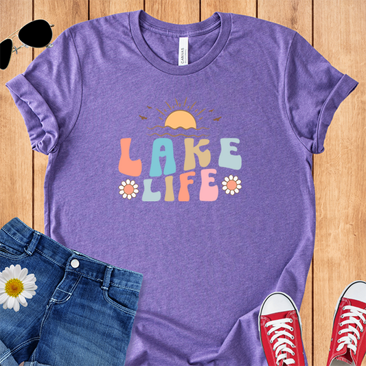 Pastel Colors Lake Life