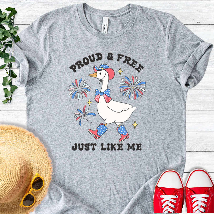 Proud Free Goose