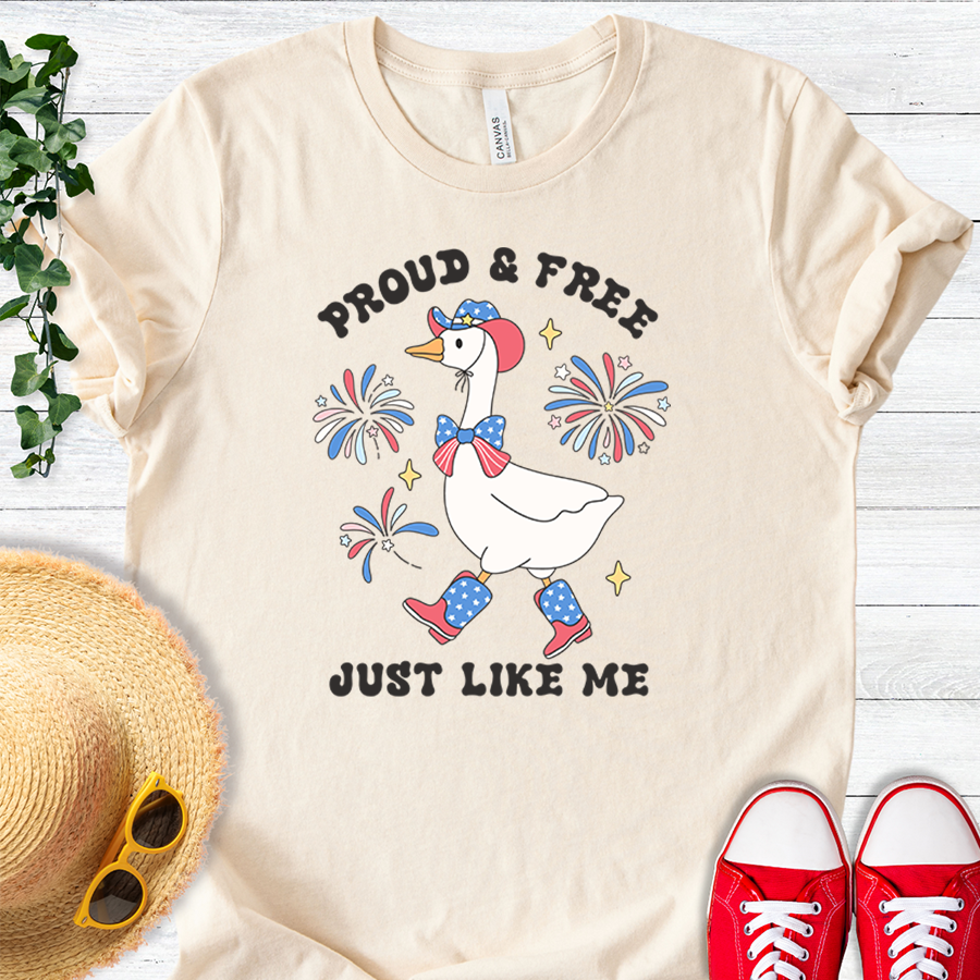 Proud Free Goose
