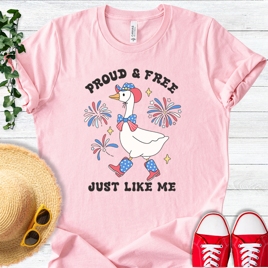 Proud Free Goose