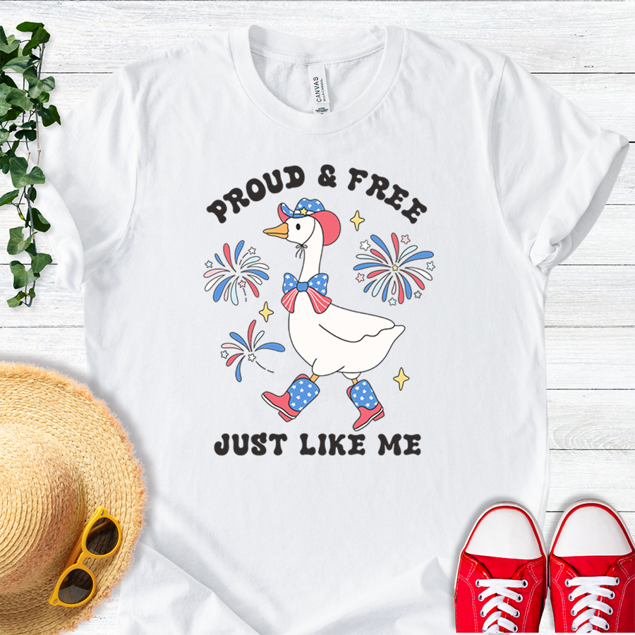 Proud Free Goose