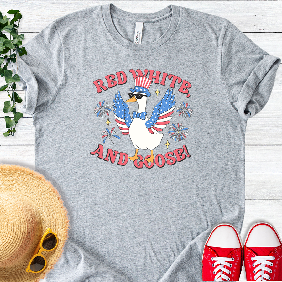 Red White Goose