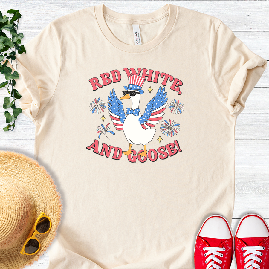 Red White Goose