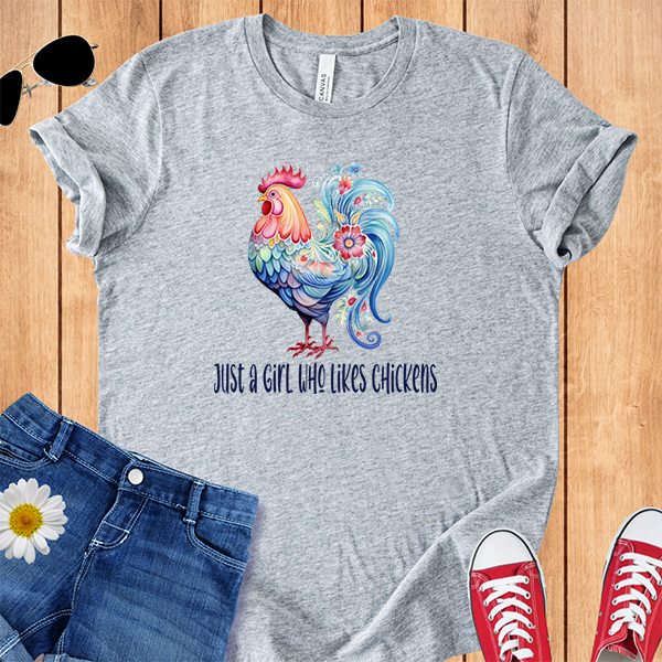 Girl Likes Chickens