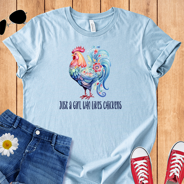 Girl Likes Chickens
