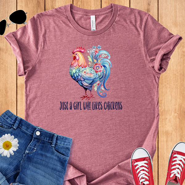 Girl Likes Chickens