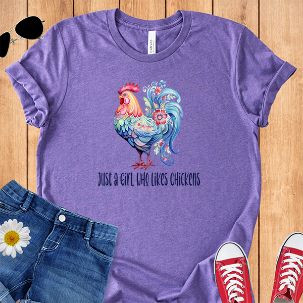 Girl Likes Chickens