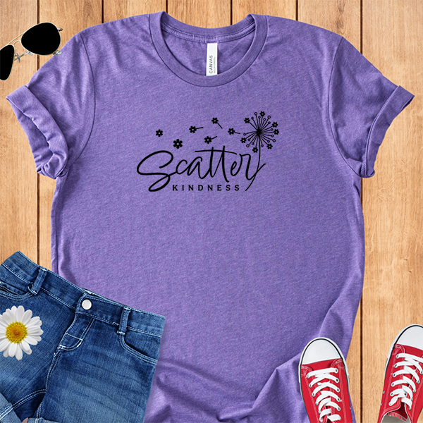 Scatter Kindness Black Dandelion