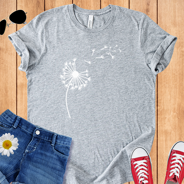 Dandelion in White