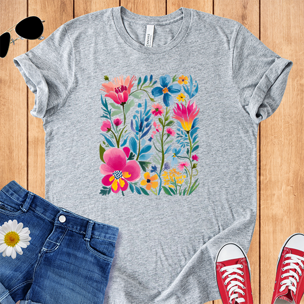 Boho Tropical Flowers