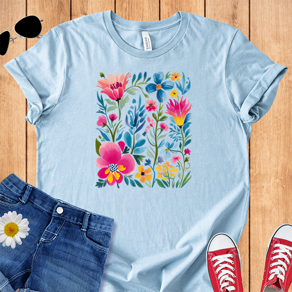 Boho Tropical Flowers