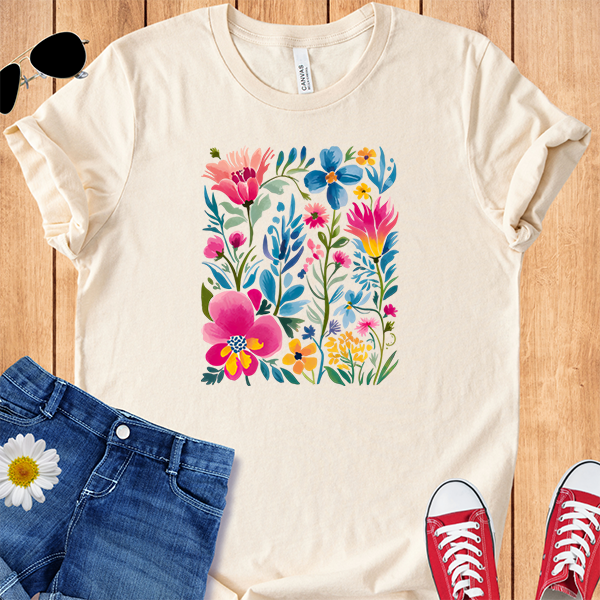 Boho Tropical Flowers