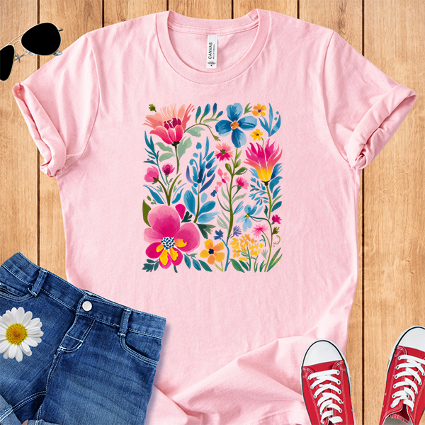 Boho Tropical Flowers