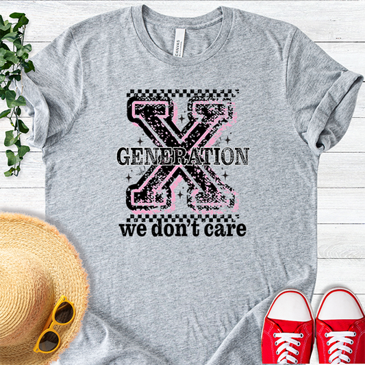 Gen X Don't Care