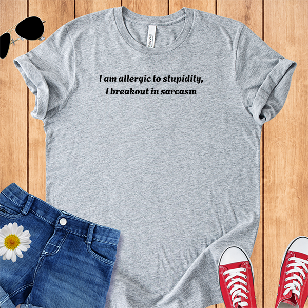 Allergic Breakout In Sarcasm