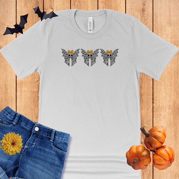 Halloween Coquette Lace Bats