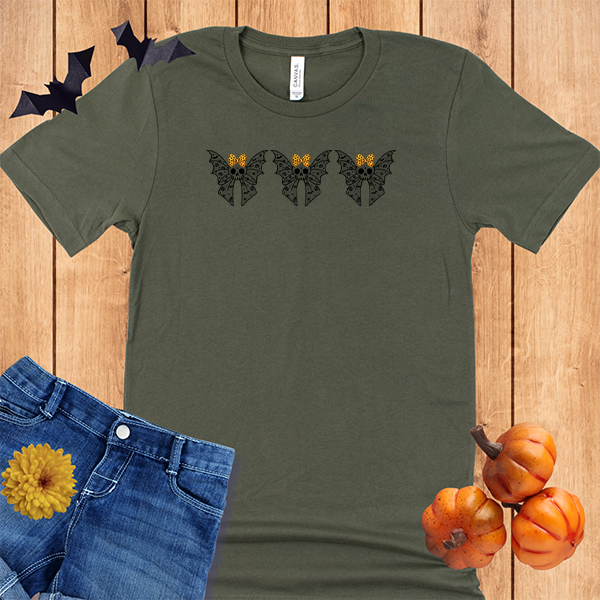 Halloween Coquette Lace Bats