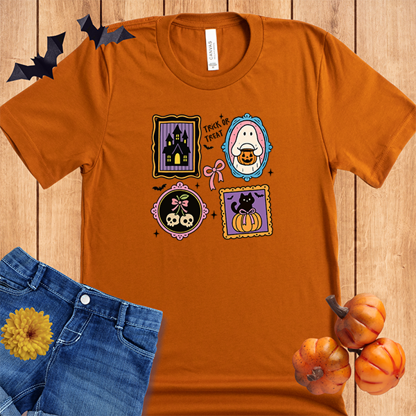 Halloween Trick or Treat Stamps