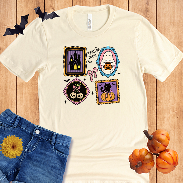 Halloween Trick or Treat Stamps