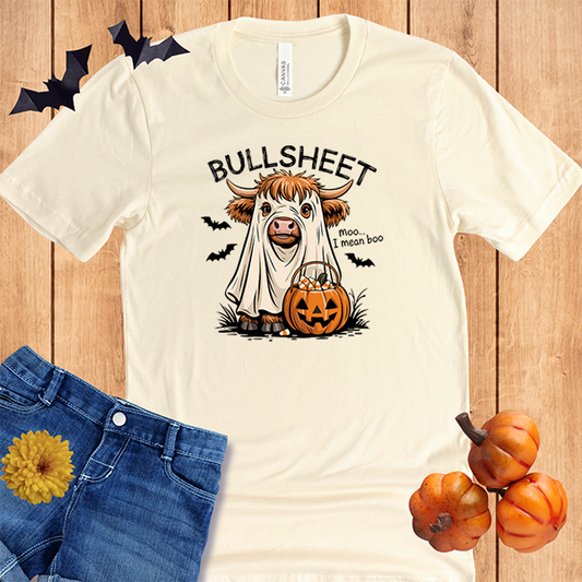 Halloween Bullsheet Cow Ghost