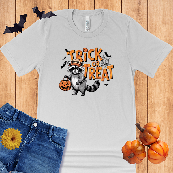 Halloween Raccoon Trick or Treat