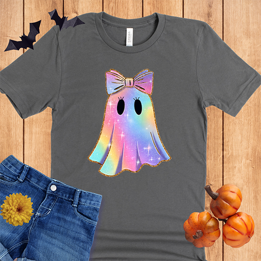 Halloween Faux Holographic Cute Ghost