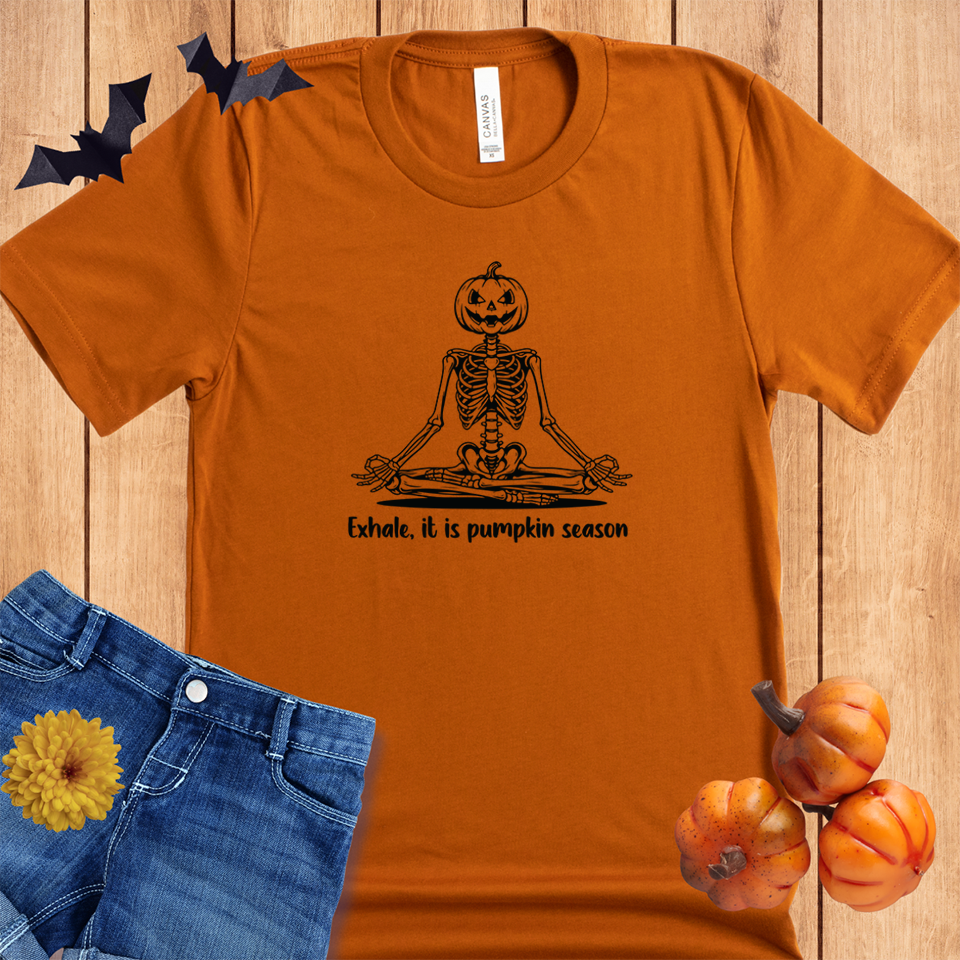 Halloween Yoga Skeleton