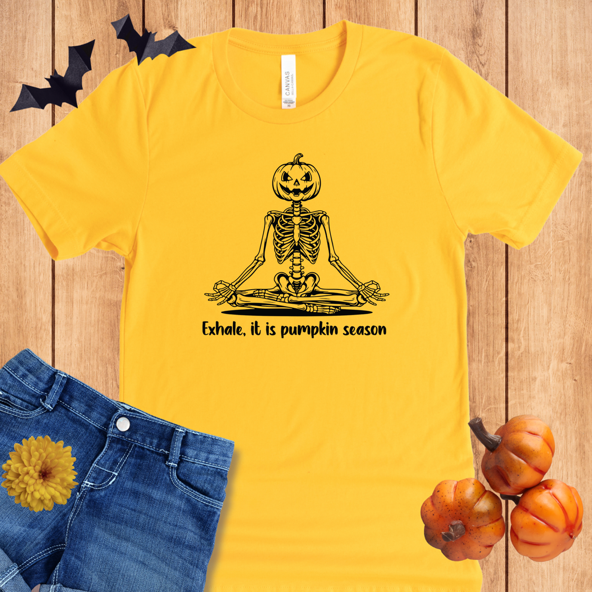 Halloween Yoga Skeleton