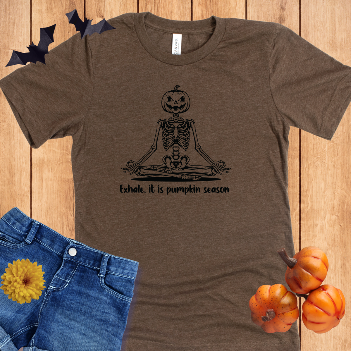 Halloween Yoga Skeleton