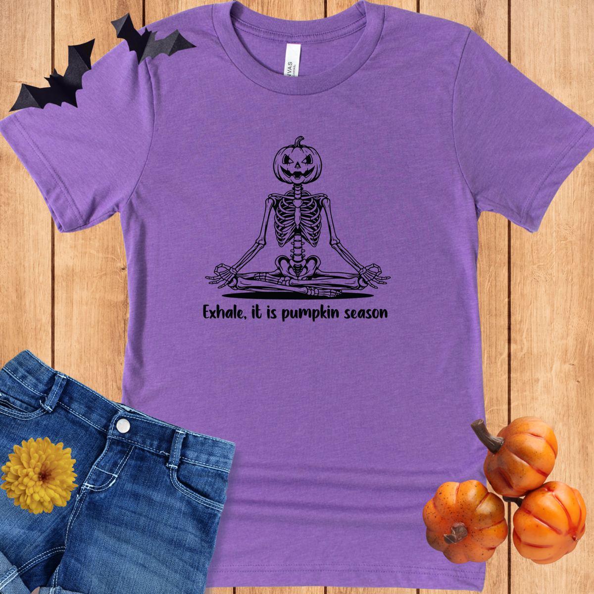 Halloween Yoga Skeleton